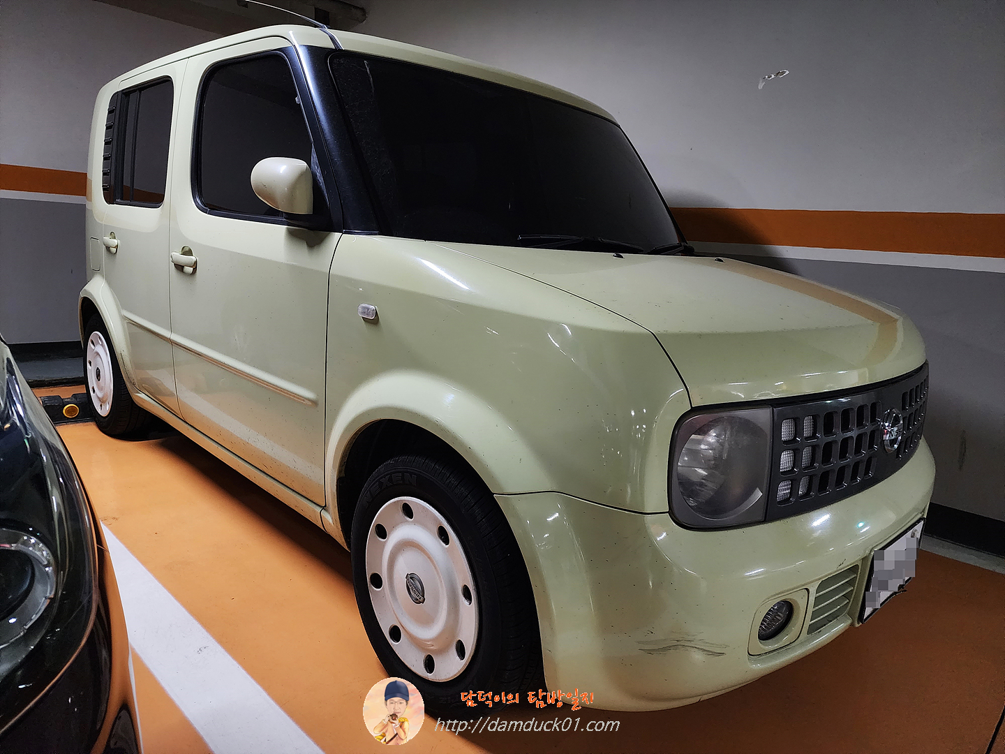 닛산 큐브의 마지막 모습