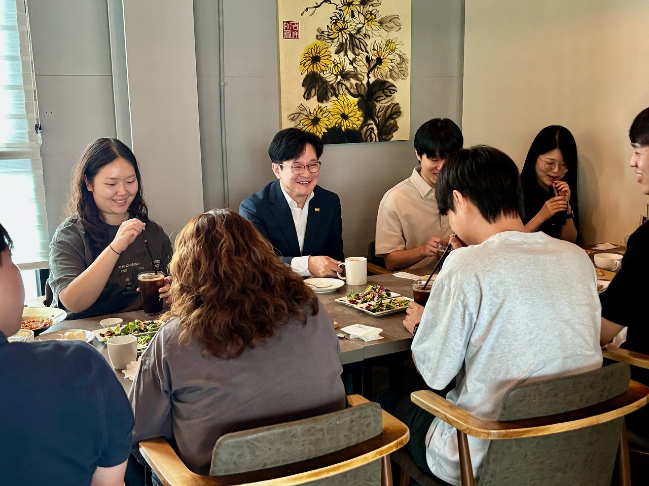 김병수 김포시장, 저연차 직원들과 진솔한 대화의 시간 가져