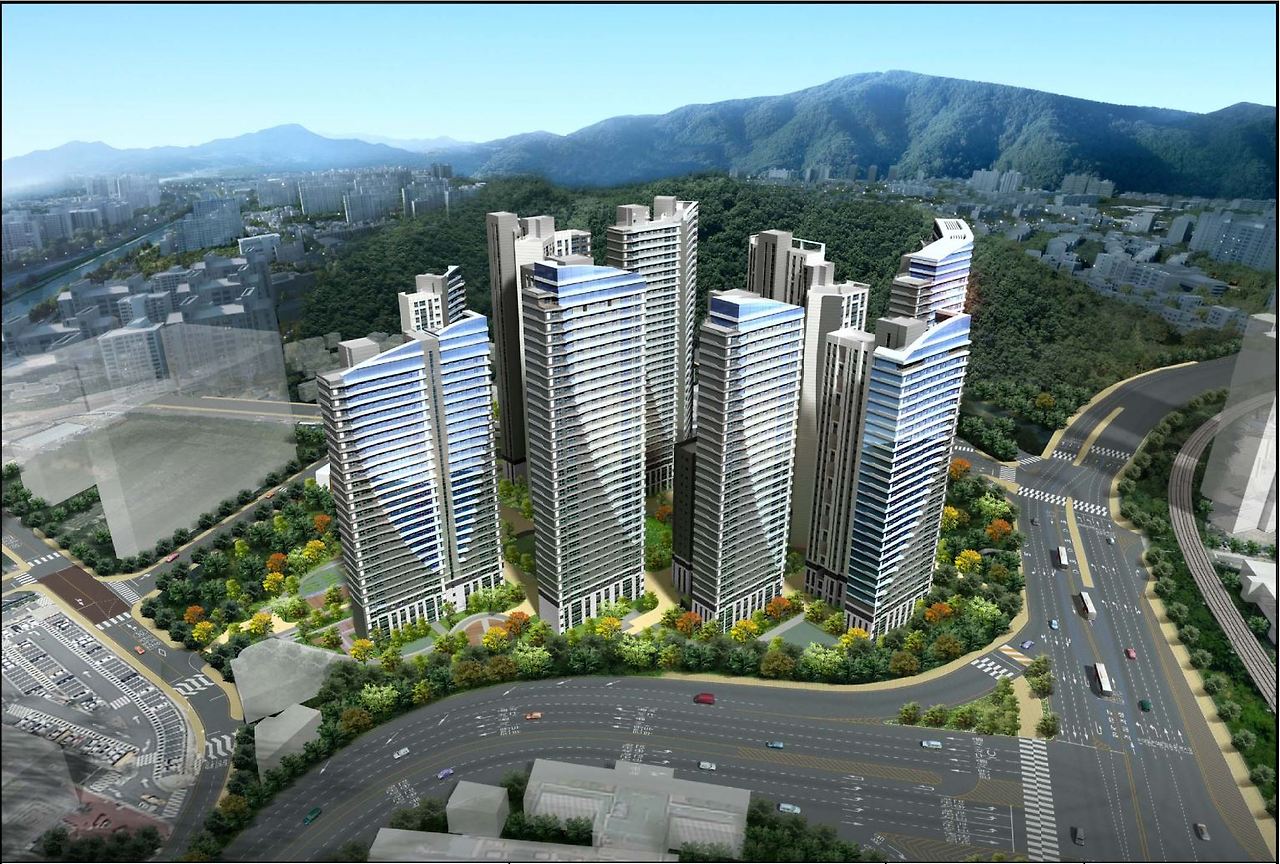 반여3-1구역 재건축 조감도