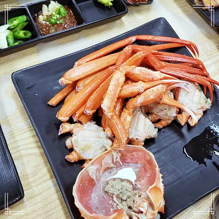 진심 가득 건강 담은 맛 강릉 경포대 강문해변 맛집 추천 생방송투데이 홍게 붉은 대게 속초 주문진 선주 직판 공수 물회 횟집 오늘방송 고수뎐