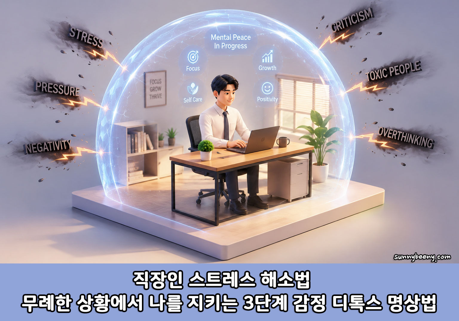 무례한 상황에서 나를 지키는 3단계 감정 디톡스 명상법