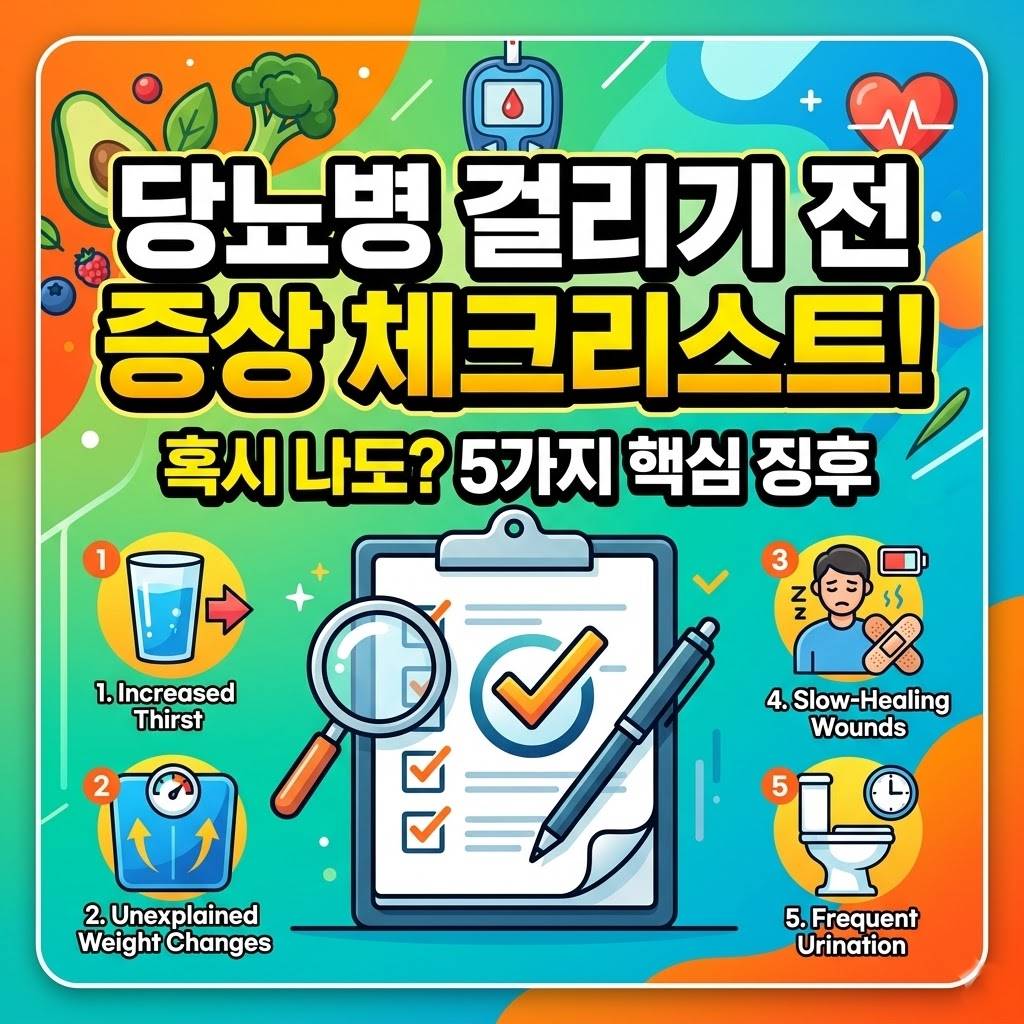 당뇨병 전단계 증상 체크리스트! 바나바잎 추출물과 돼지감자 여주 효능 총정리