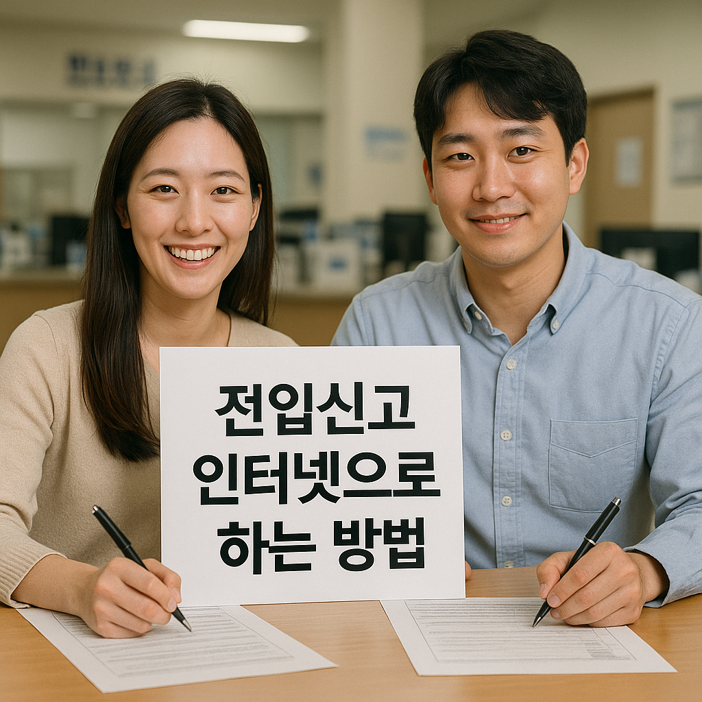 전입신고 인터넷으로 하는 방법 완벽 가이드