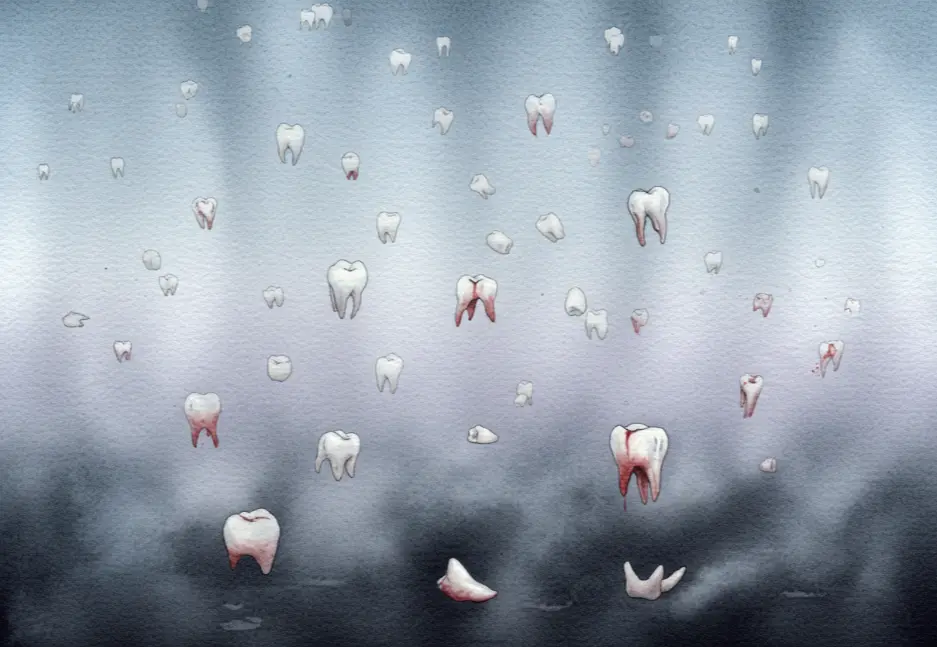 이가 빠지면서 피가 나는 꿈 해몽