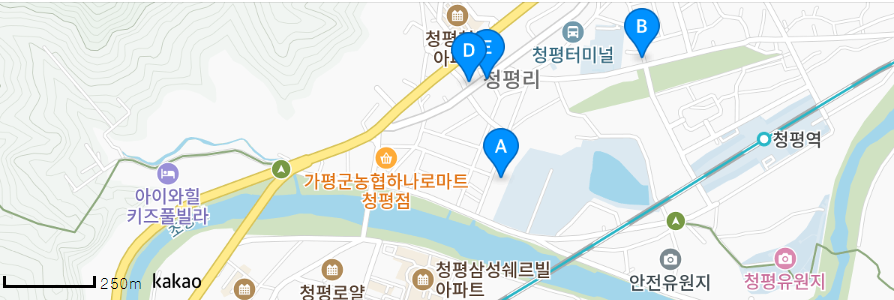 청평 설빙 송어 빙어 축제 주차장