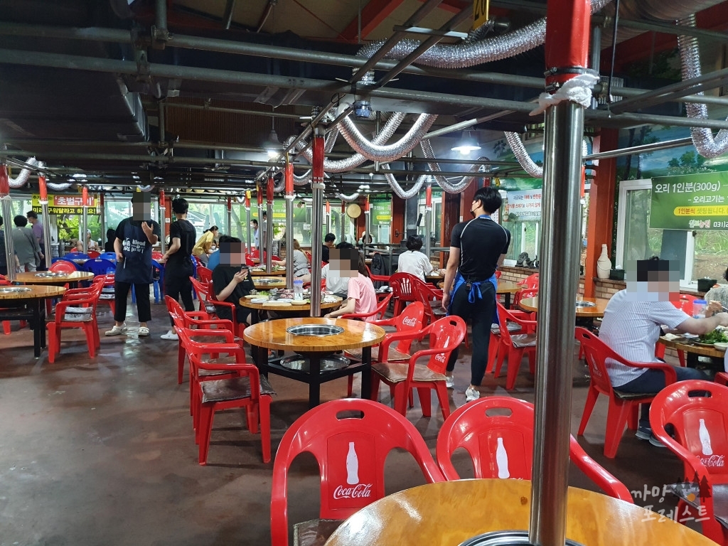 칠보농원 매장내부