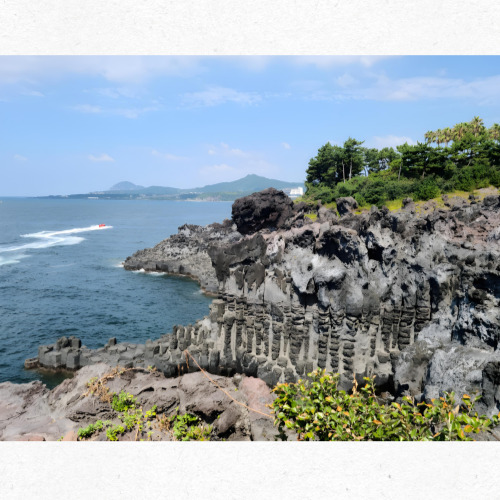 중문 주상절리 절경