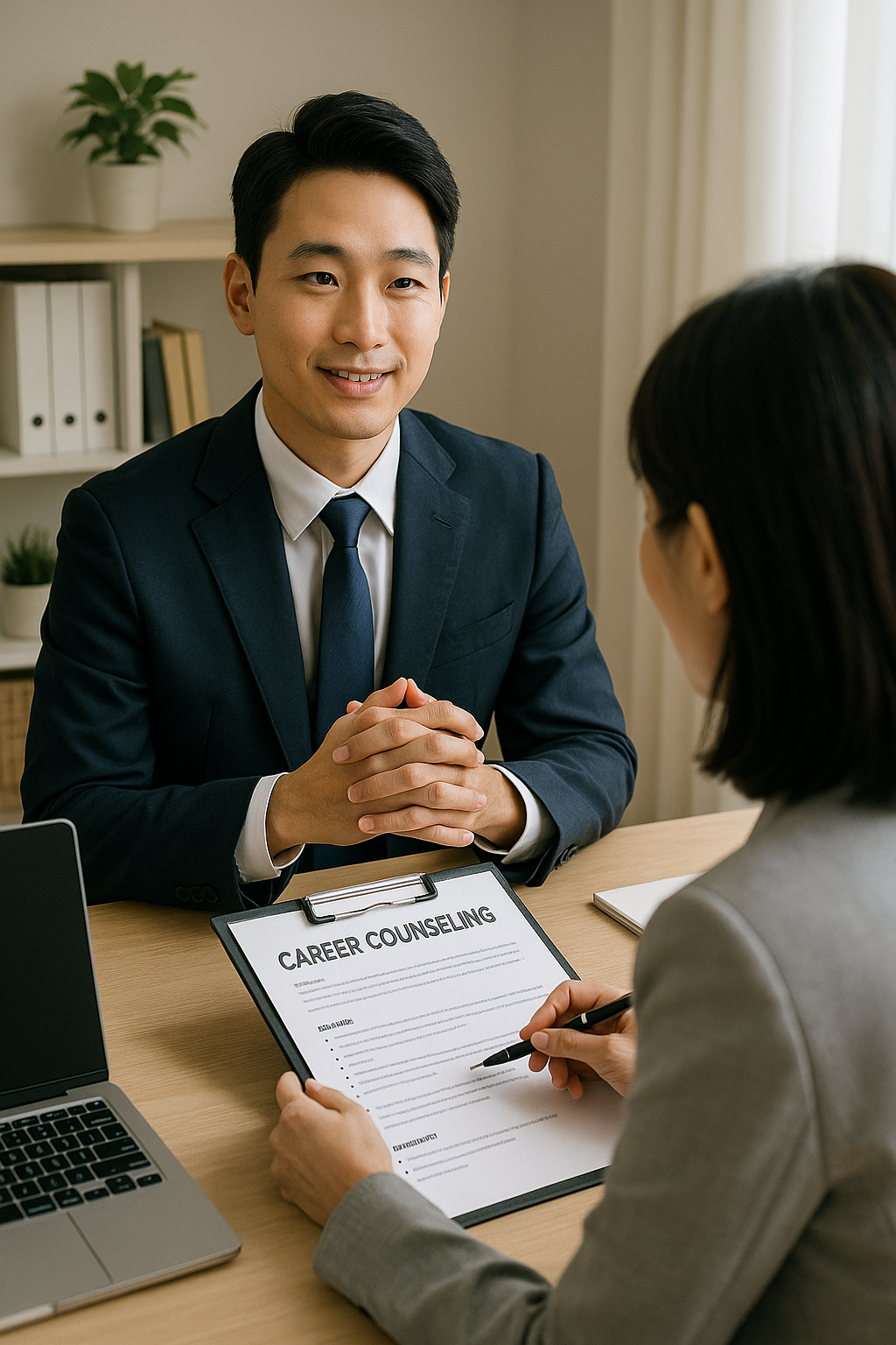 직업 상담 이미지