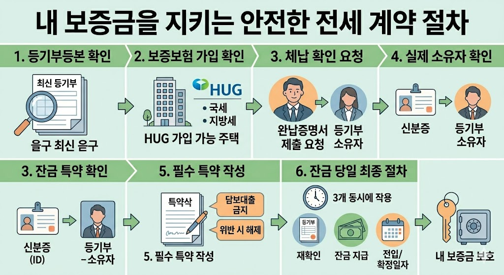 전세 계약 전 반드시 넣어야 할 특약 3가지, 보증금을 지키는 법