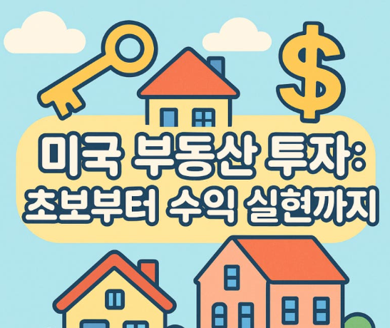 미국 부동산 투자, 초보부터 수익실현, 썸네일