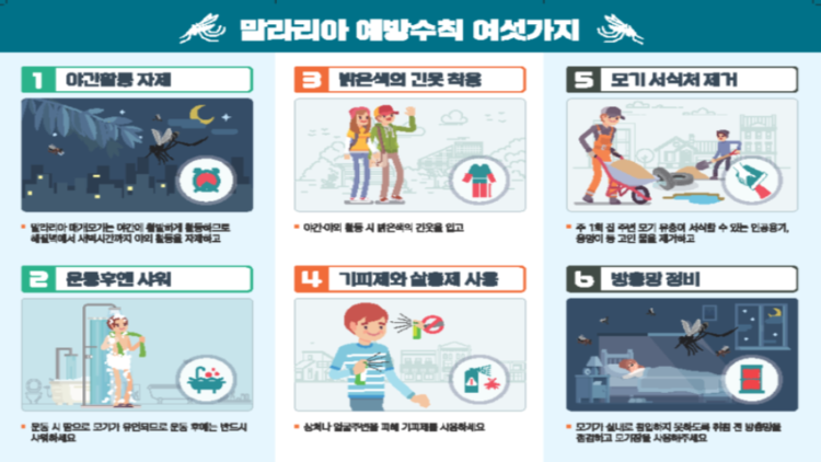 말라리아-예방수칙-여섯가지