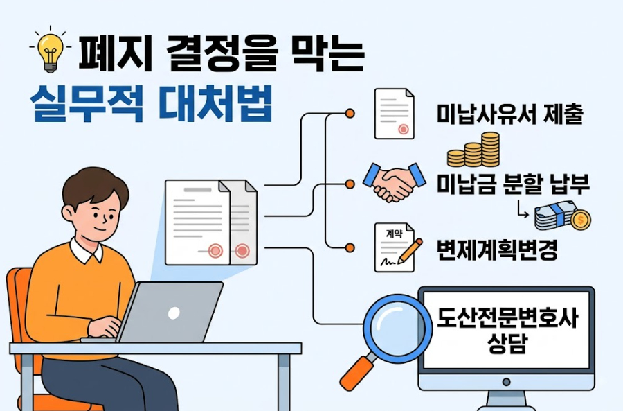 개인회생 변제금 미납 법원 폐지