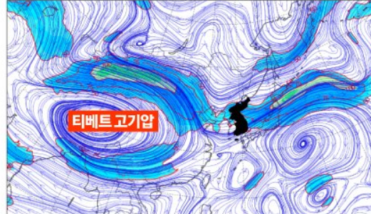 일기예보, 장마, 날씨