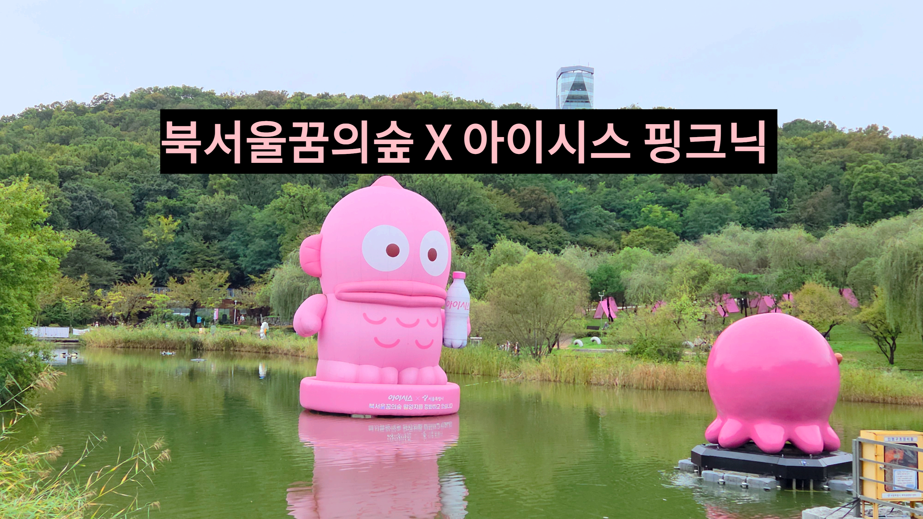 북서울꿈의숲 호수 전경