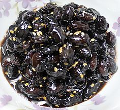 검정콩요리