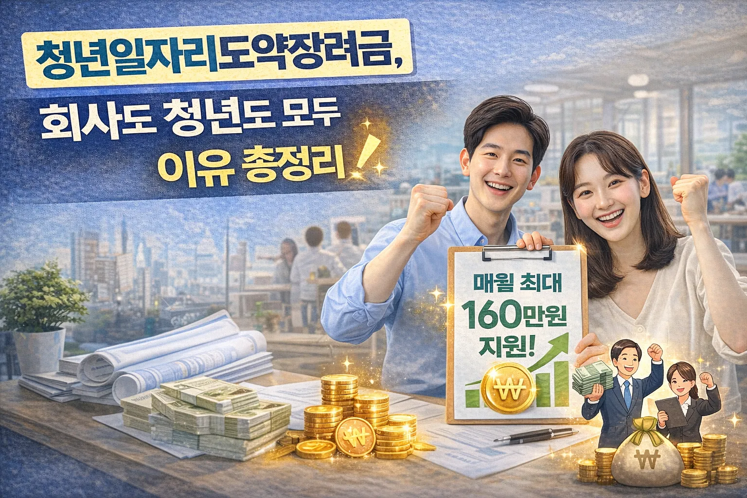 청년 일자리 도약 장려금, 모두 이득인 이유