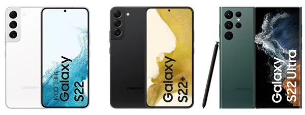 갤럭시 S22 , S22 Plus , S22 울트라 스펙 비교표 사양 보기