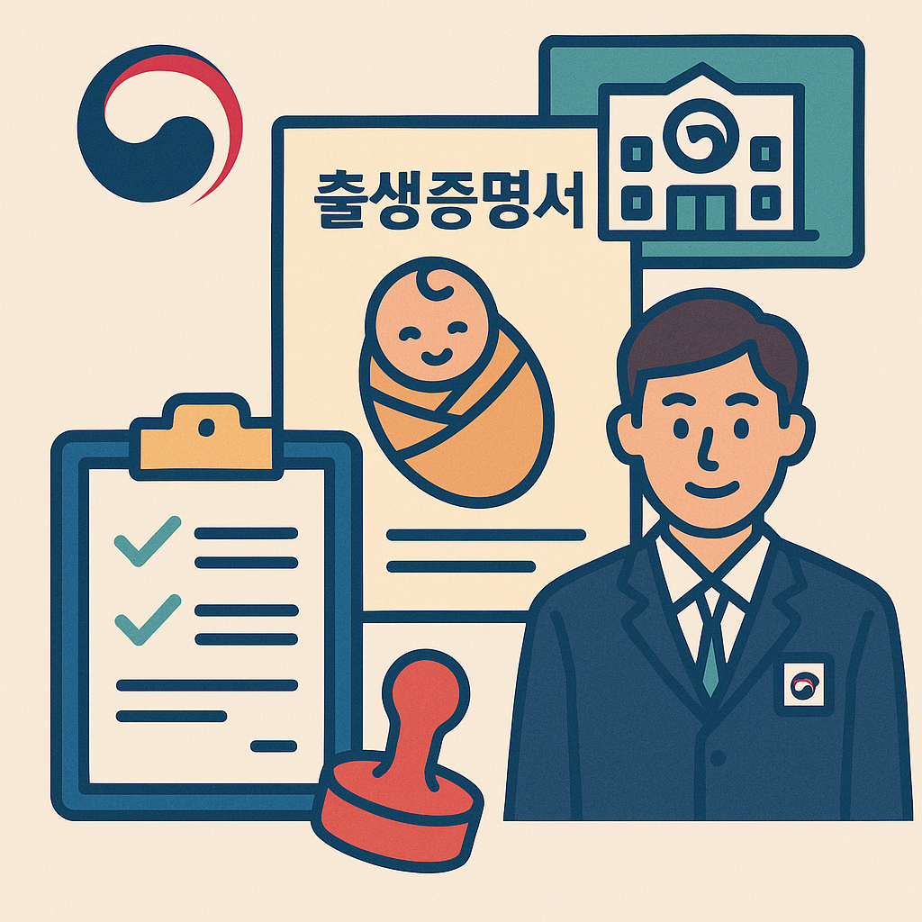 출생증명서 발급 및 출생신고 절차 총정리