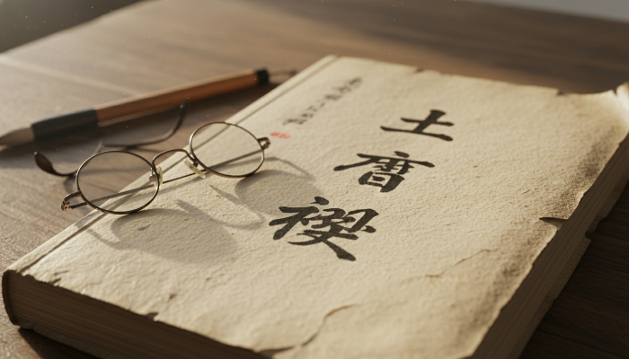 한자로 기록된 조선 시대의 전통 운세서 토정비결 서적