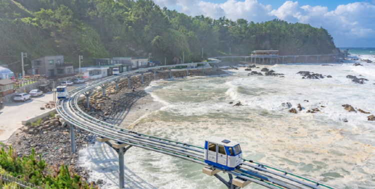 죽변 해안스카이레일