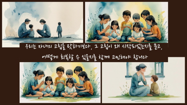 우리는 자녀의 고립을 탓하기보다, 그 고립이 왜 시작되었는에 관한 그림지를 묻고, 어떻게 회복할 수 있을지를 함께 고민해야 합니다