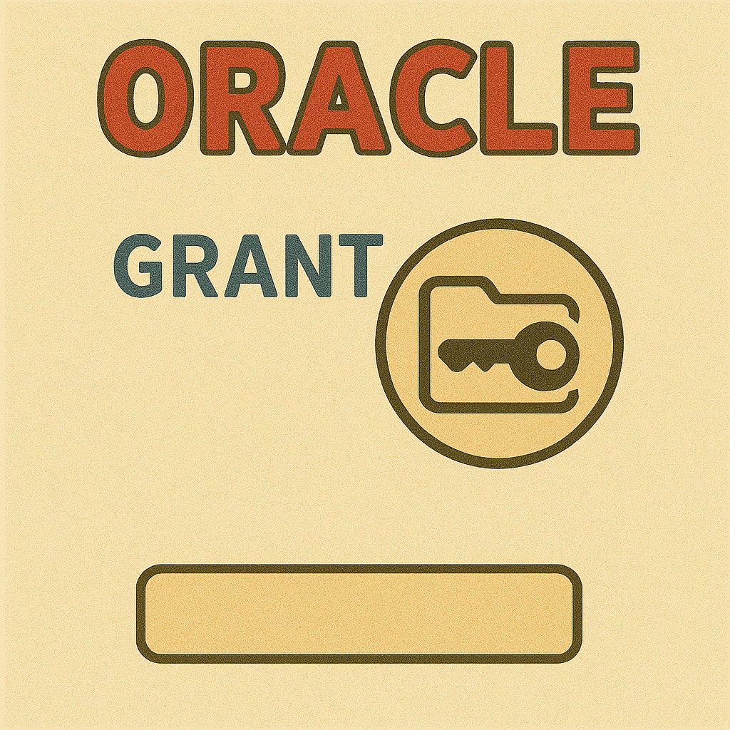 오라클 GRANT() 권한 부여 문법과 실무 예제 완벽 정리