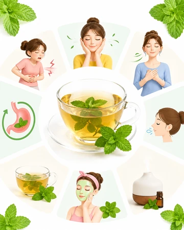 페퍼민트 차 효능과 섭취 방법6