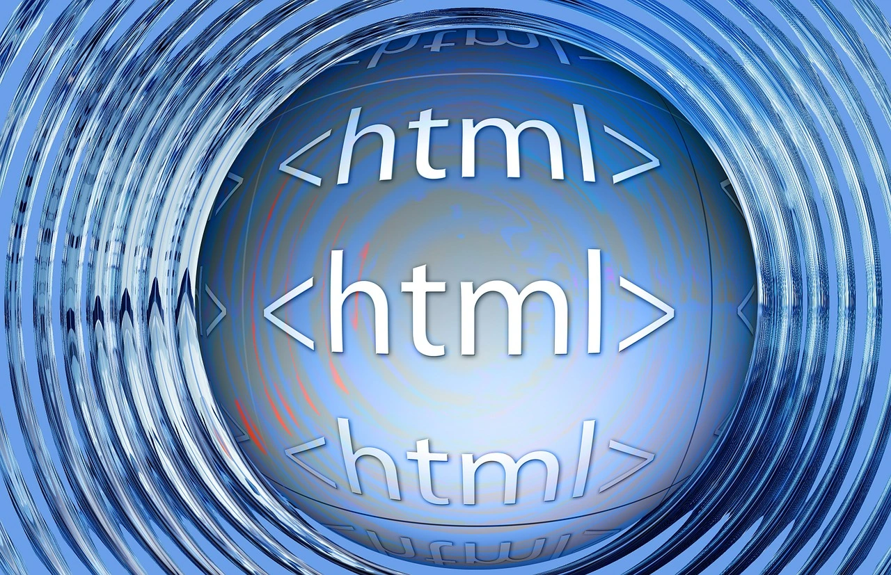 HTML code 화면