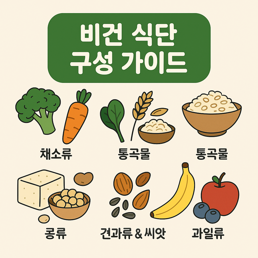 비건 식단 구성 가이드