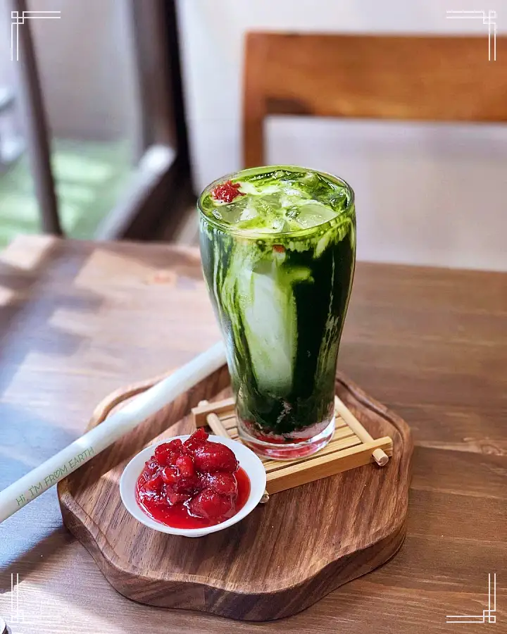 홍차 녹차 당고 양갱 모나카 디저트 특별한 인연이 있는 동양식 찻집 카페 포항 구룡포 일본인 가옥 거리 맛집