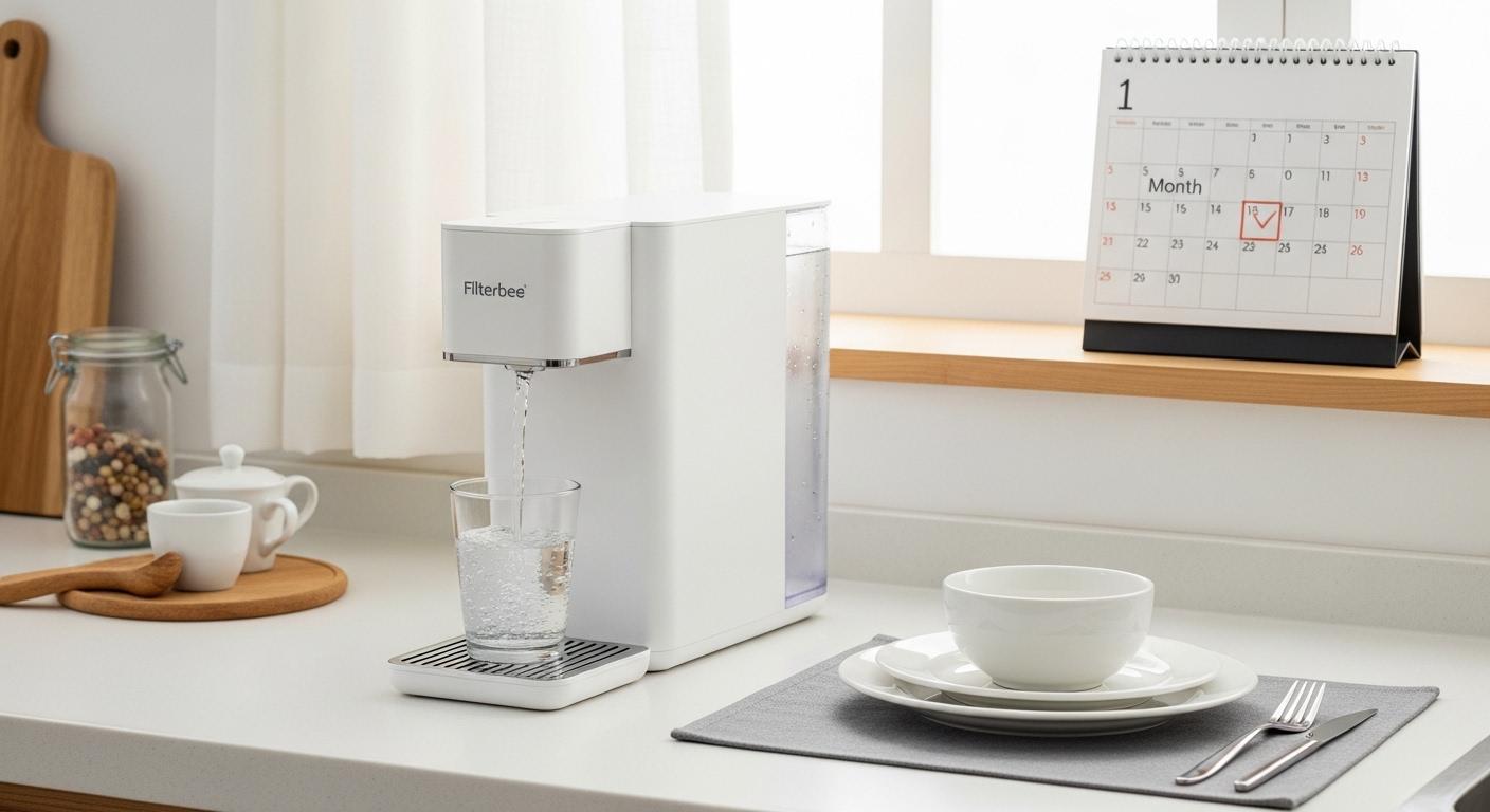 필터비 자취용 정수기 1달 사용 후기