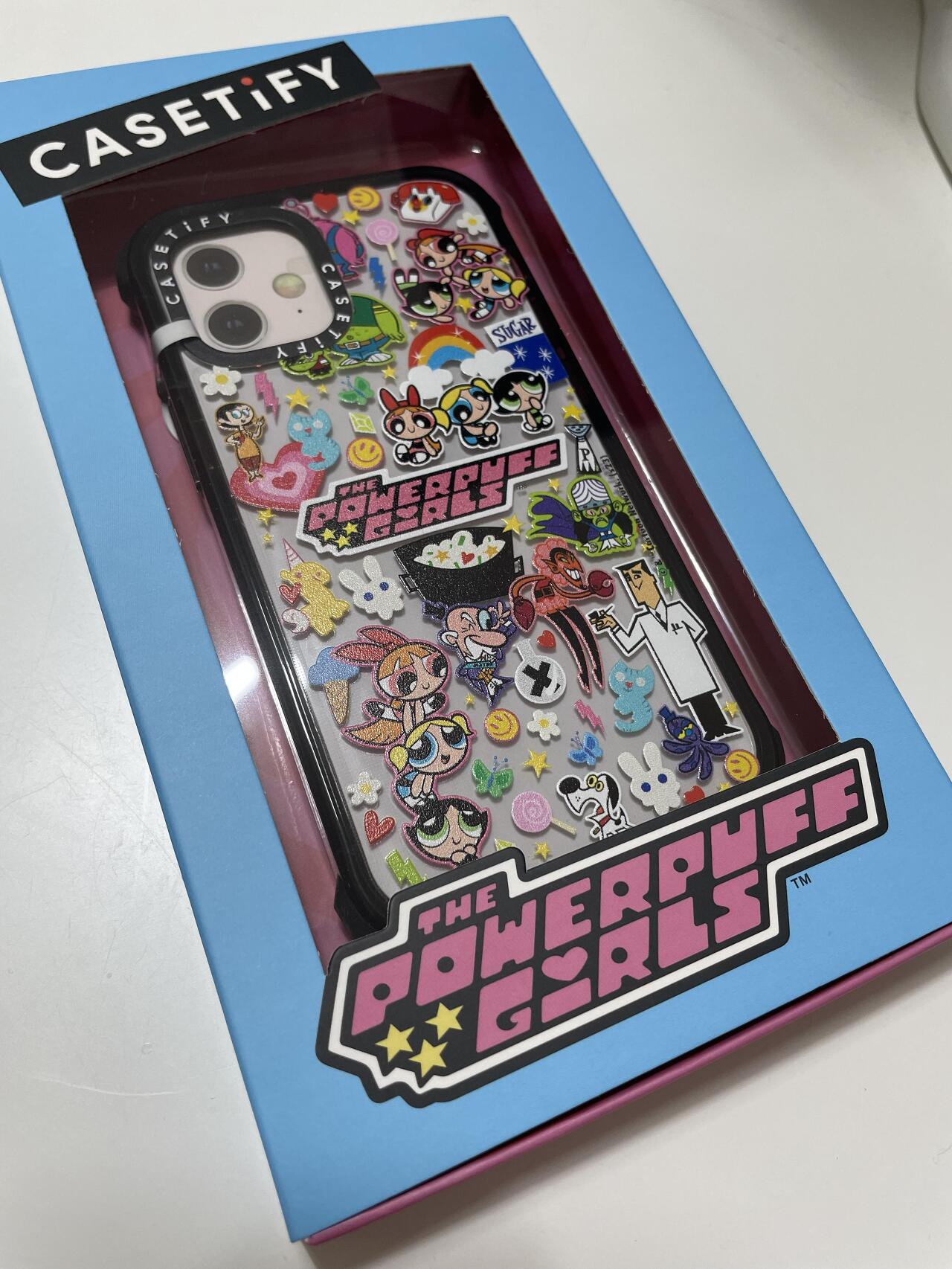 케이스티파이 파워퍼프걸 아이폰 케이스 사진.