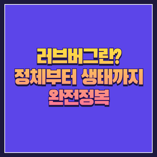 러브버그란? 정체부터 생태까지 완전정복