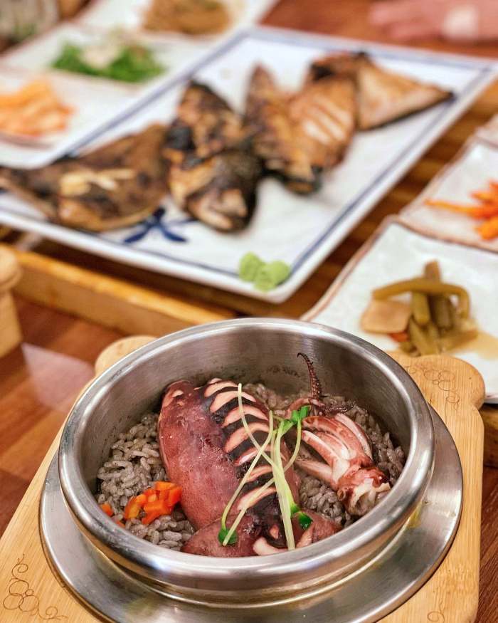 김창옥 화덕 생선구이 오징어 먹물 솥밥 영양솥밥 통갈치조림 화덕 생선구이 강릉 세인트존스 호텔 맛집