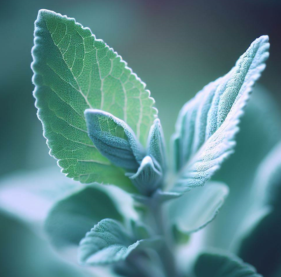 인후통 완화를 위한 허브, 세이지