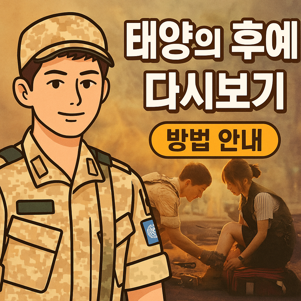 태양의후예 다시보기