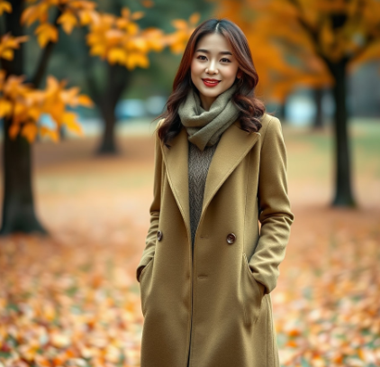 송혜교2025가을 올리브그린그림