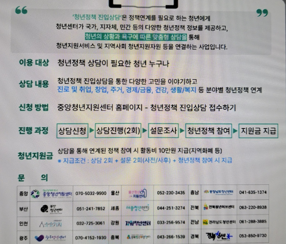 청년지원
