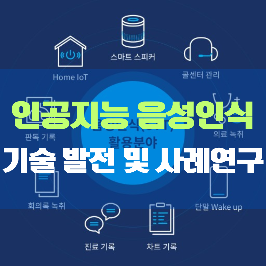 인공지능과 음성 인식 기술 발전 및 사례