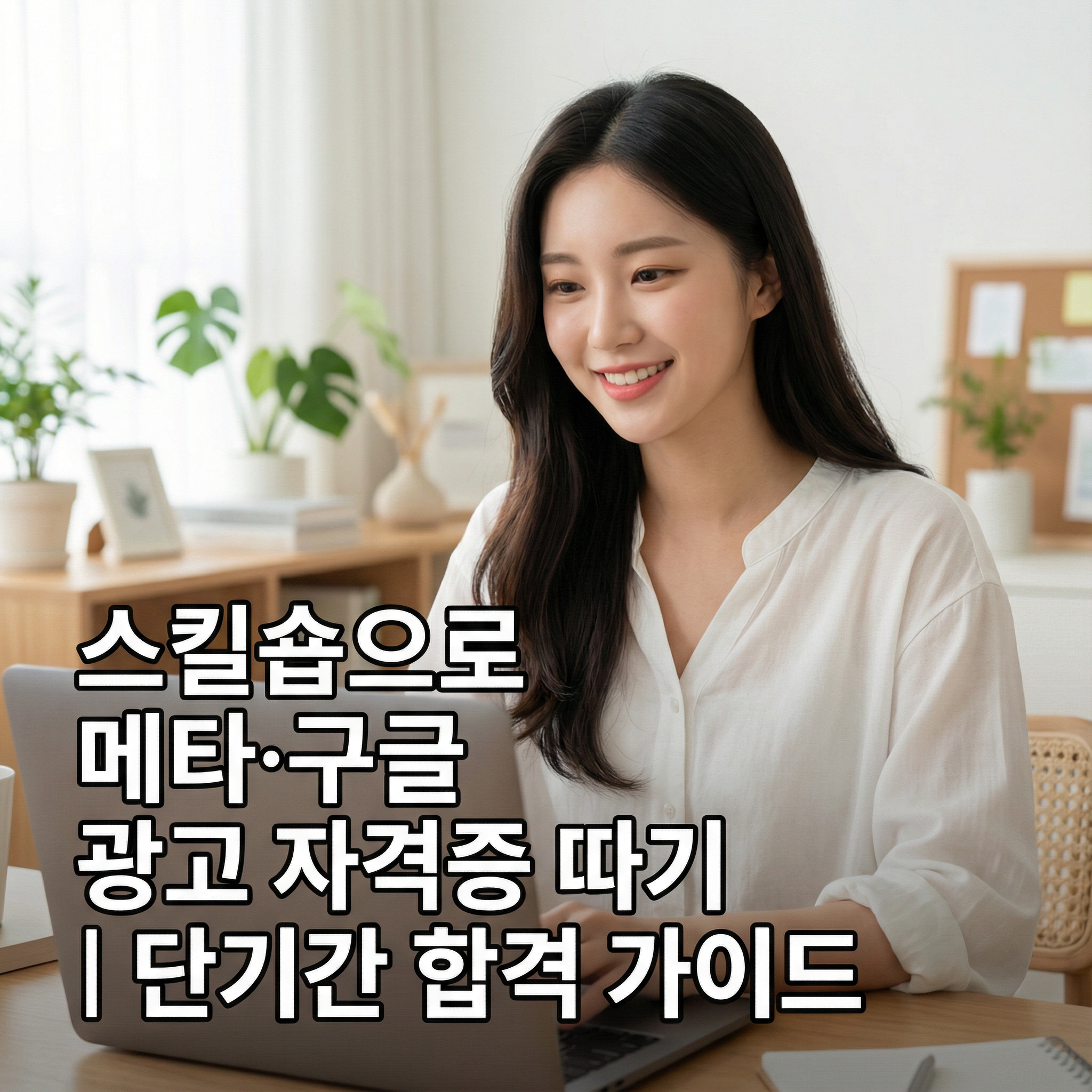 스킬숍으로 메타·구글 광고 자격증 따기 | 단기간 합격 가이드