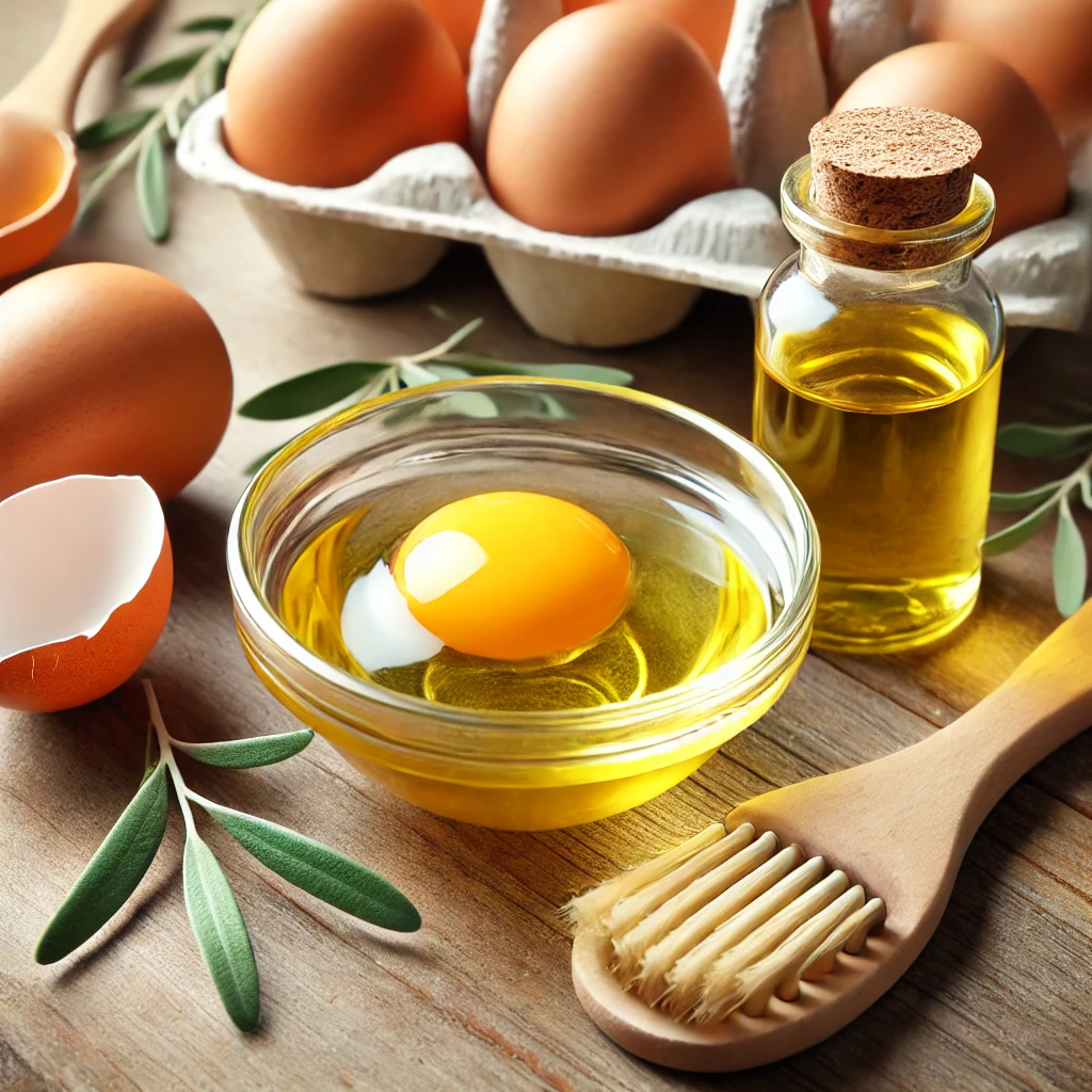 계란 & 올리브오일 두피팩