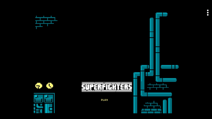 슈퍼파이터스-플래시게임-메인-화면