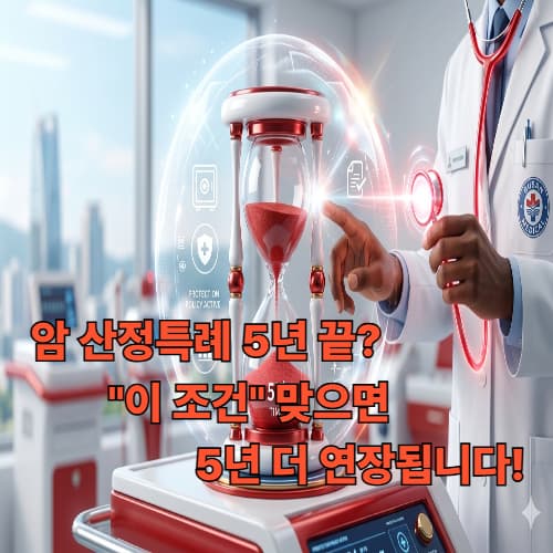 암 산정특례 5년 종료 후 재등록 가이드: 전이·재발 시 혜택 연장법