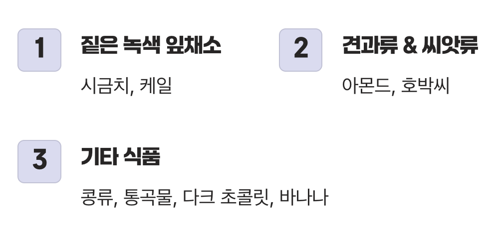 마그네슘, 가장 현명하게 보충하는 법