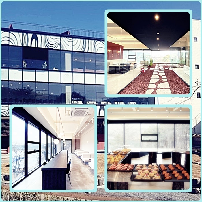 마장호수 출렁다리, 레드브릿지(카페)