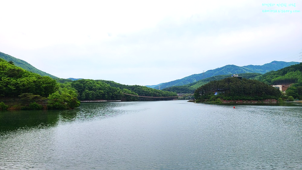 마장호수-출렁다리-둘레길
