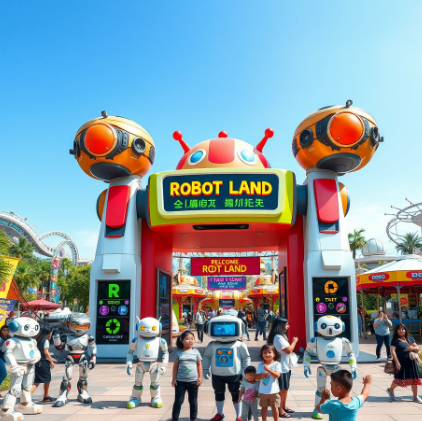 경남창원 로봇랜드 그림