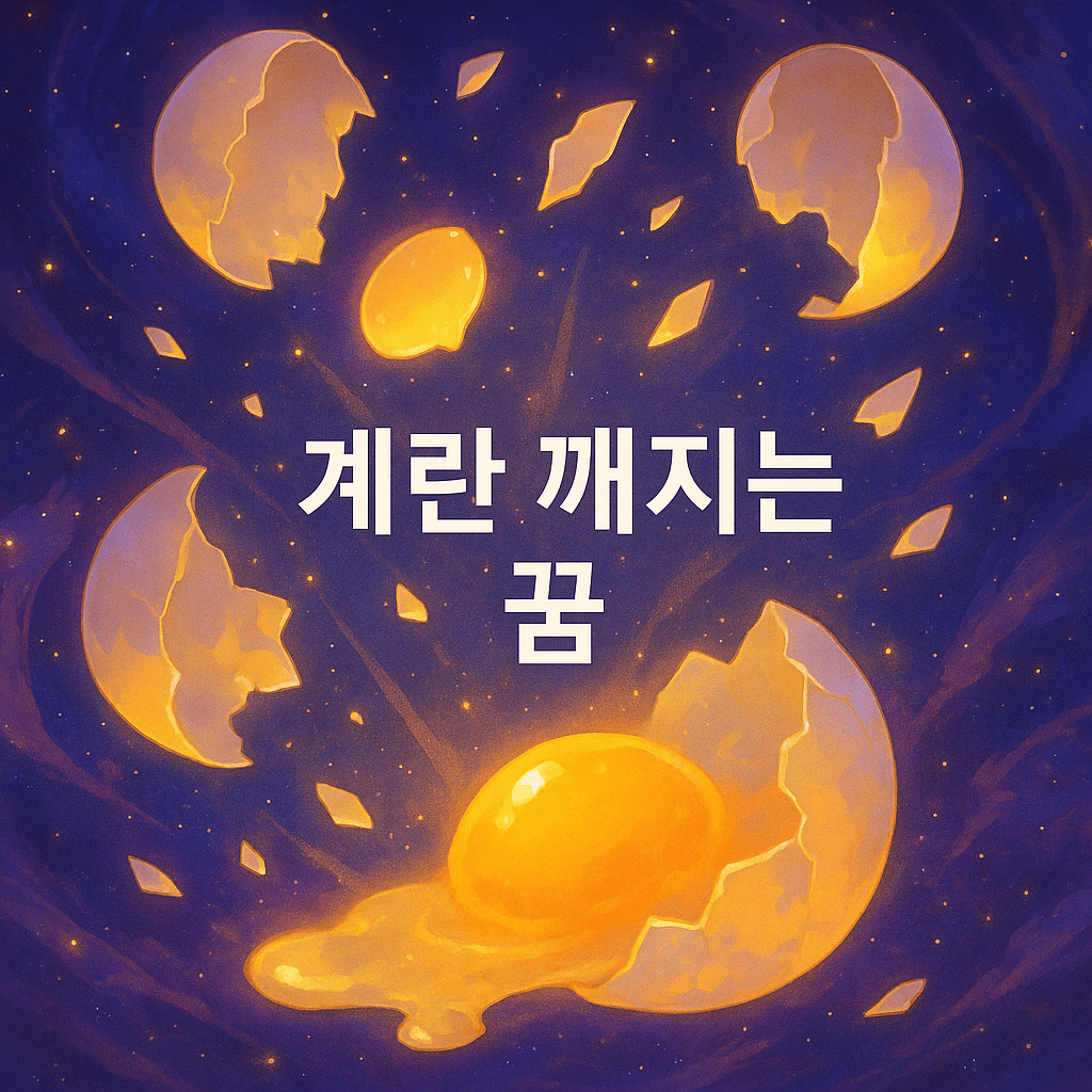 계란 깨지는 꿈 해몽