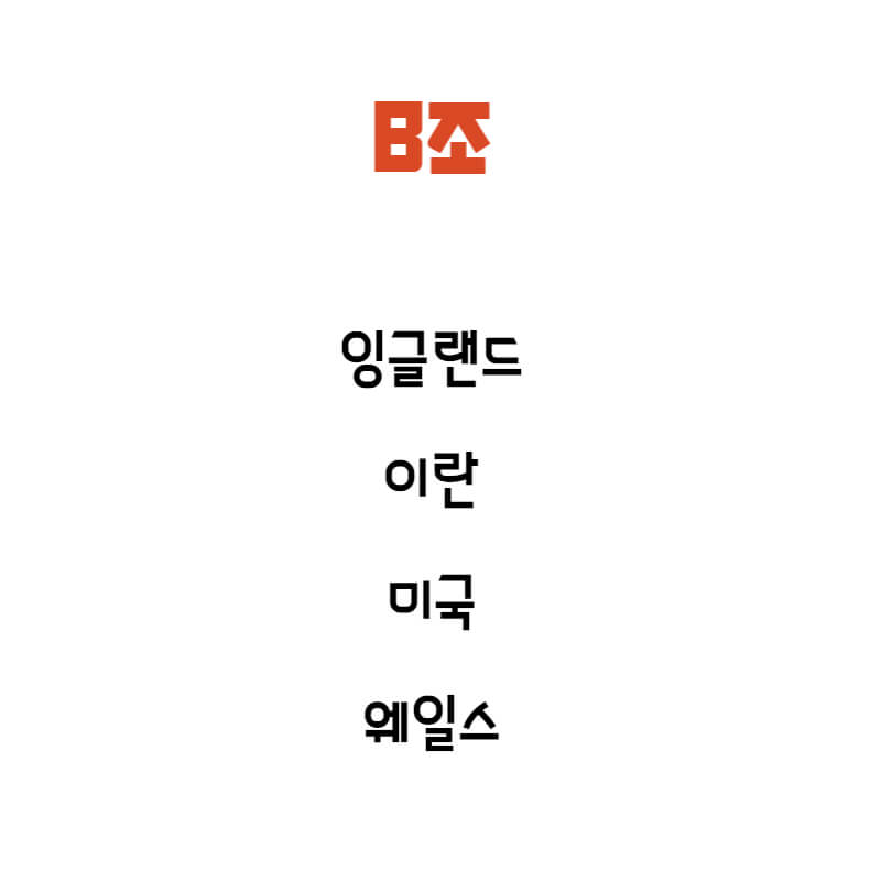 카타르 월드컵 일정