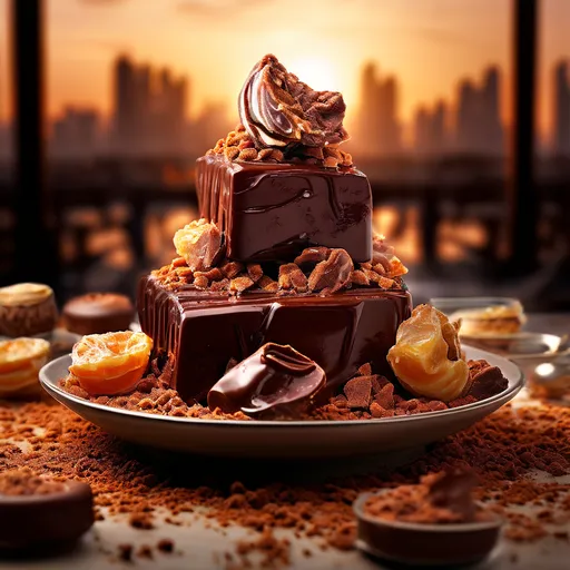 두바이 명물 픽스초콜릿 맛과 향의 비밀